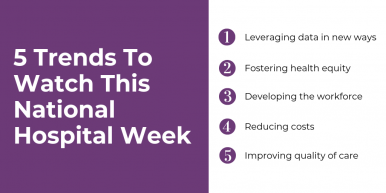       5 Trends to Watch this #NationalHospitalWeek
  