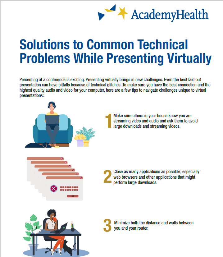 Learn How to Solve Common Technical Problems with These Tips  AcademyHealth