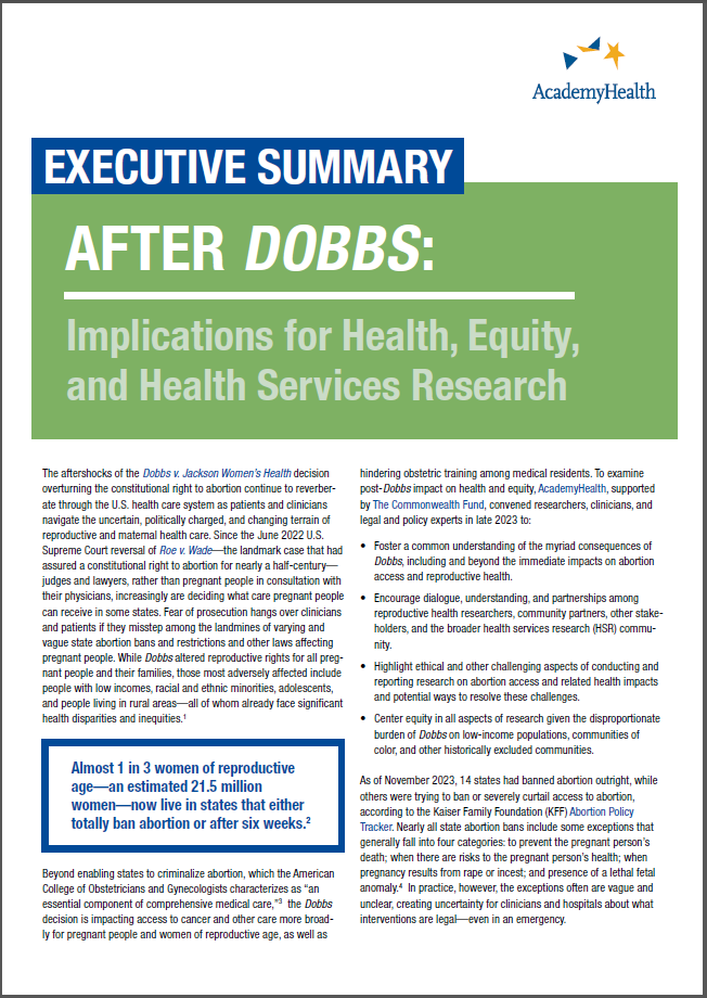 Executive Summary Cover Page Image