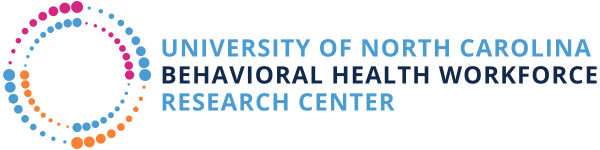 Logo for the UNC Behavioral Health Workforce Research Center 