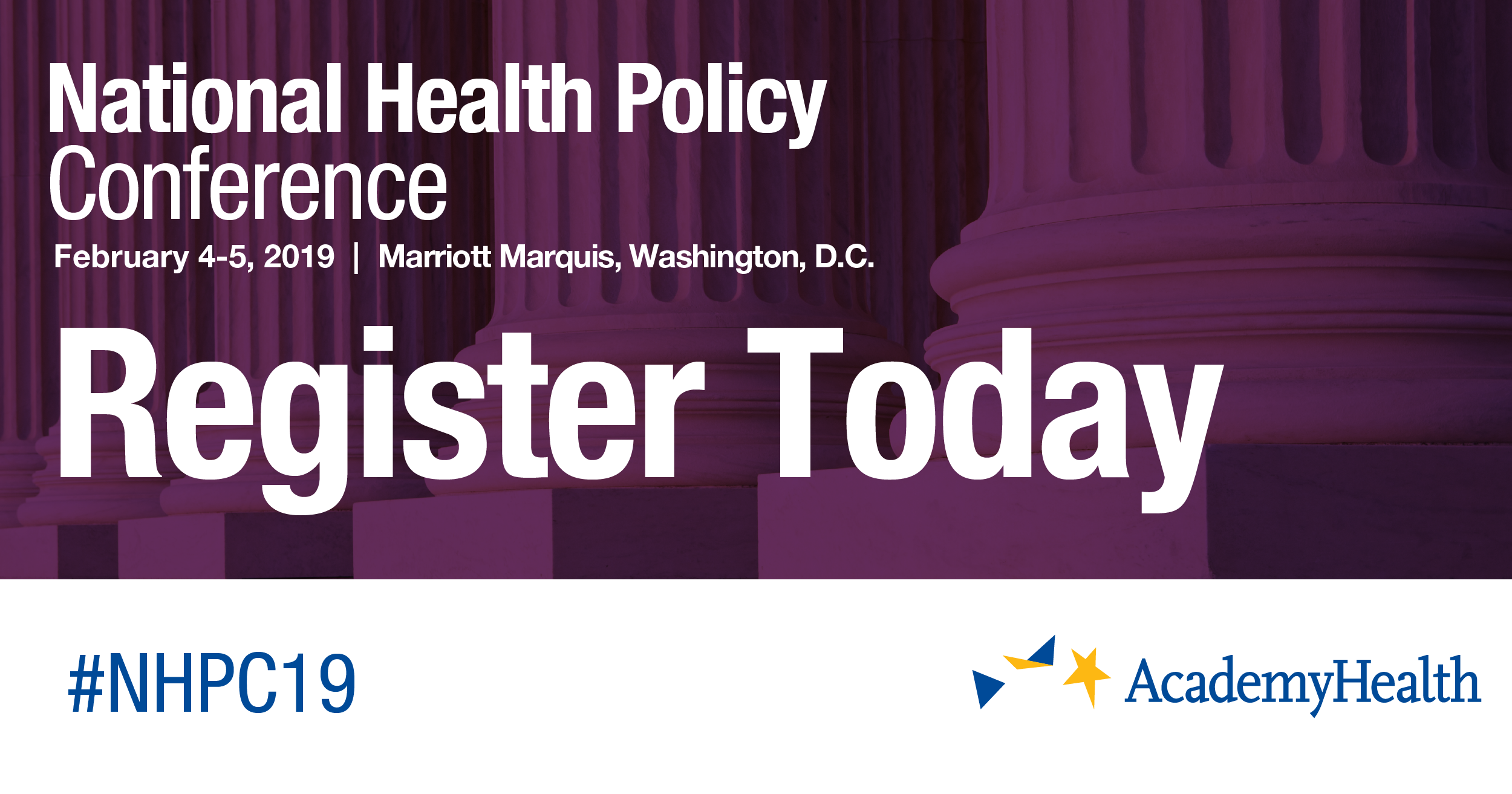 National Health Policy Conference Marketing Toolkit AcademyHealth