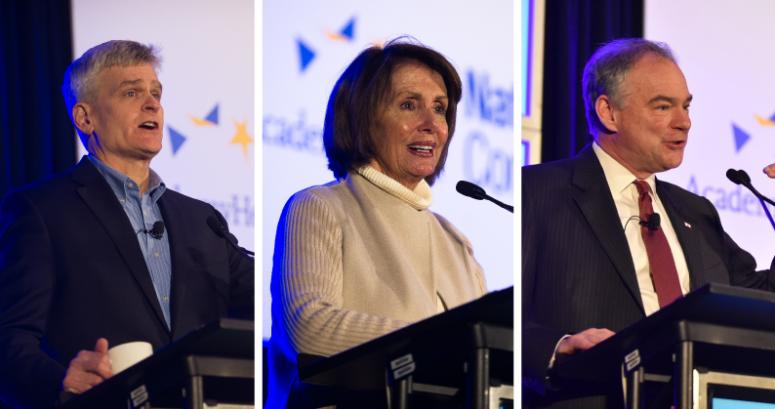 NHPC speakers Senator Cassidy, Senator Pelosi, Senator Kaine