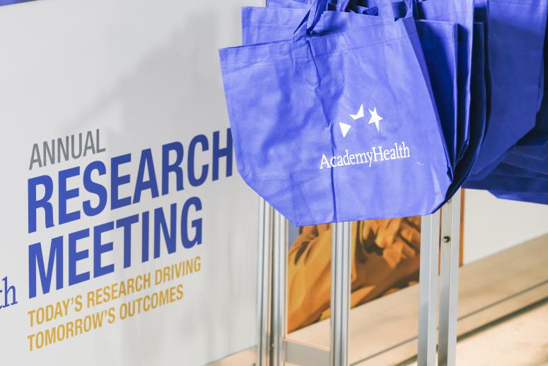 ARM 2019 signage and promo bag