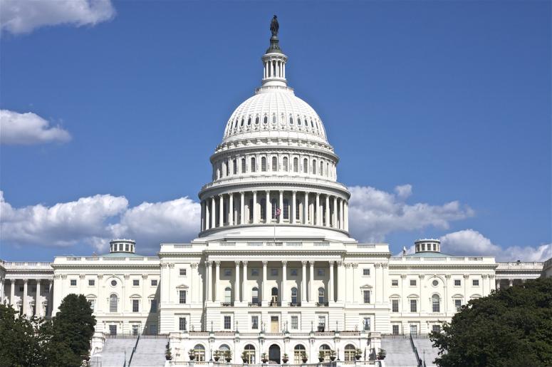 The United States Capitol Building.