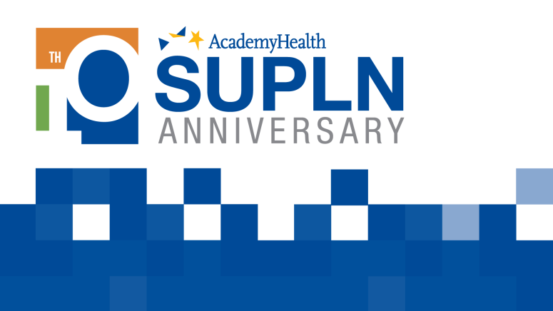 Image celebrating SUPLN's 10 year anniversary