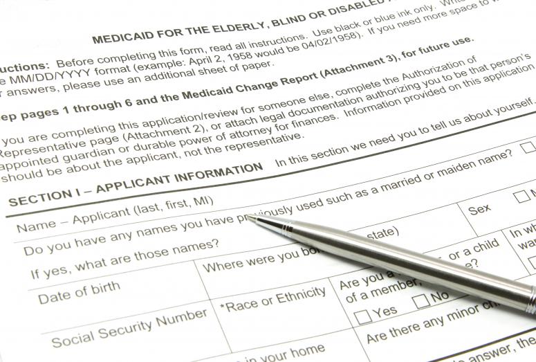 Medicaid form